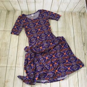 LuLaRoe Ana Dress |Aztec Maxi Dress | Size L | EUC